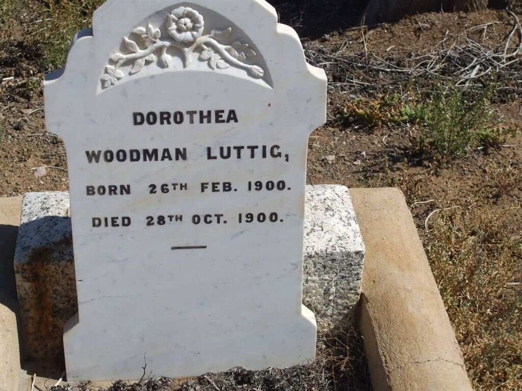 LUTTIG Dorothea Woodman 1900-1900