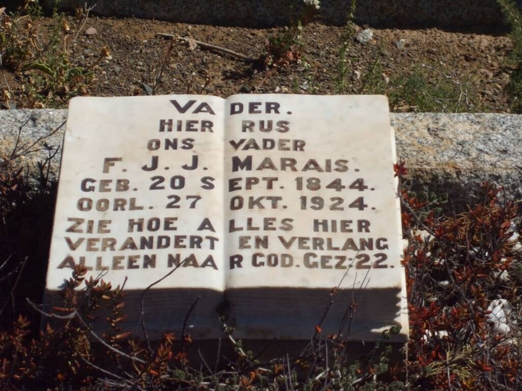 MARAIS F.J.J. 1844-1924