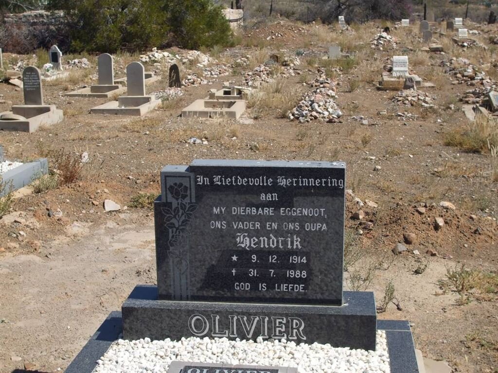 OLIVIER Hendrik 1914-1988