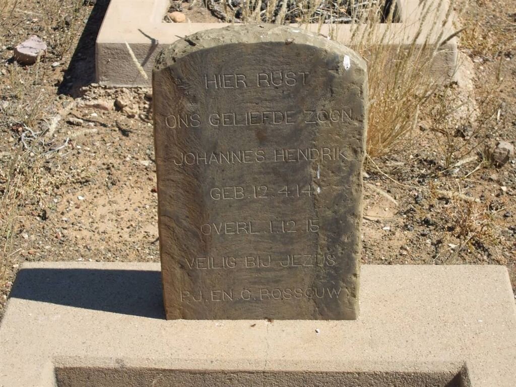 ROSSOUW Johannes Hendrik 1914-1915