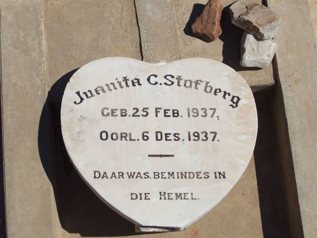 STOFBERG Juanita C. 1937-1937