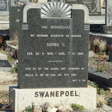 SWANEPOEL Sophia C. 1908-1960