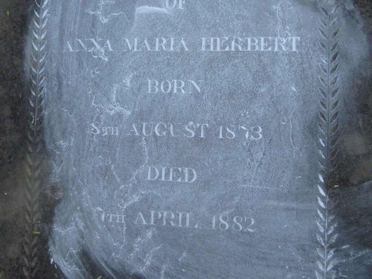 HERBERT Anna Maria 1873-1882