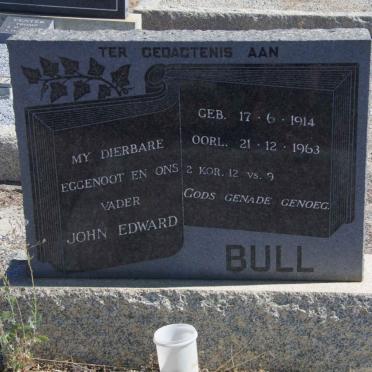 BULL John Edward 1914-1963