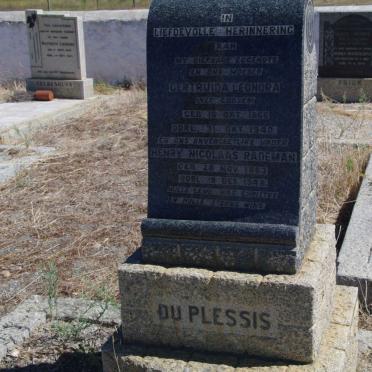 PLESSIS Henry Nicolaas Rademan, du -1948 &amp; Gertruida Leonora GOOSEN -1948