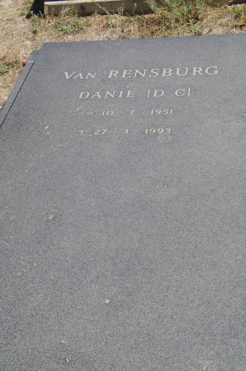 RENSBURG D.C., van 1951-1993