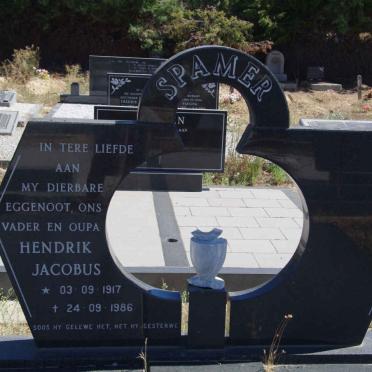 SPAMER Hendrik Jacobus 1917-1986
