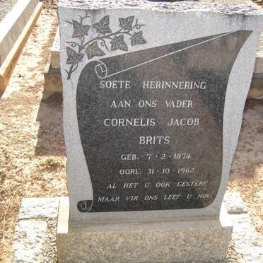 BRITS Cornelis Jacob 1874-1962