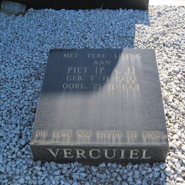 VERCUIEL George Frederik &amp; Catherina Helena Margaretha 1914-1980 :: VERCUIEL P.A.J. 1940-1981