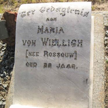WIELLIGH Maria, von nee ROSSOUW