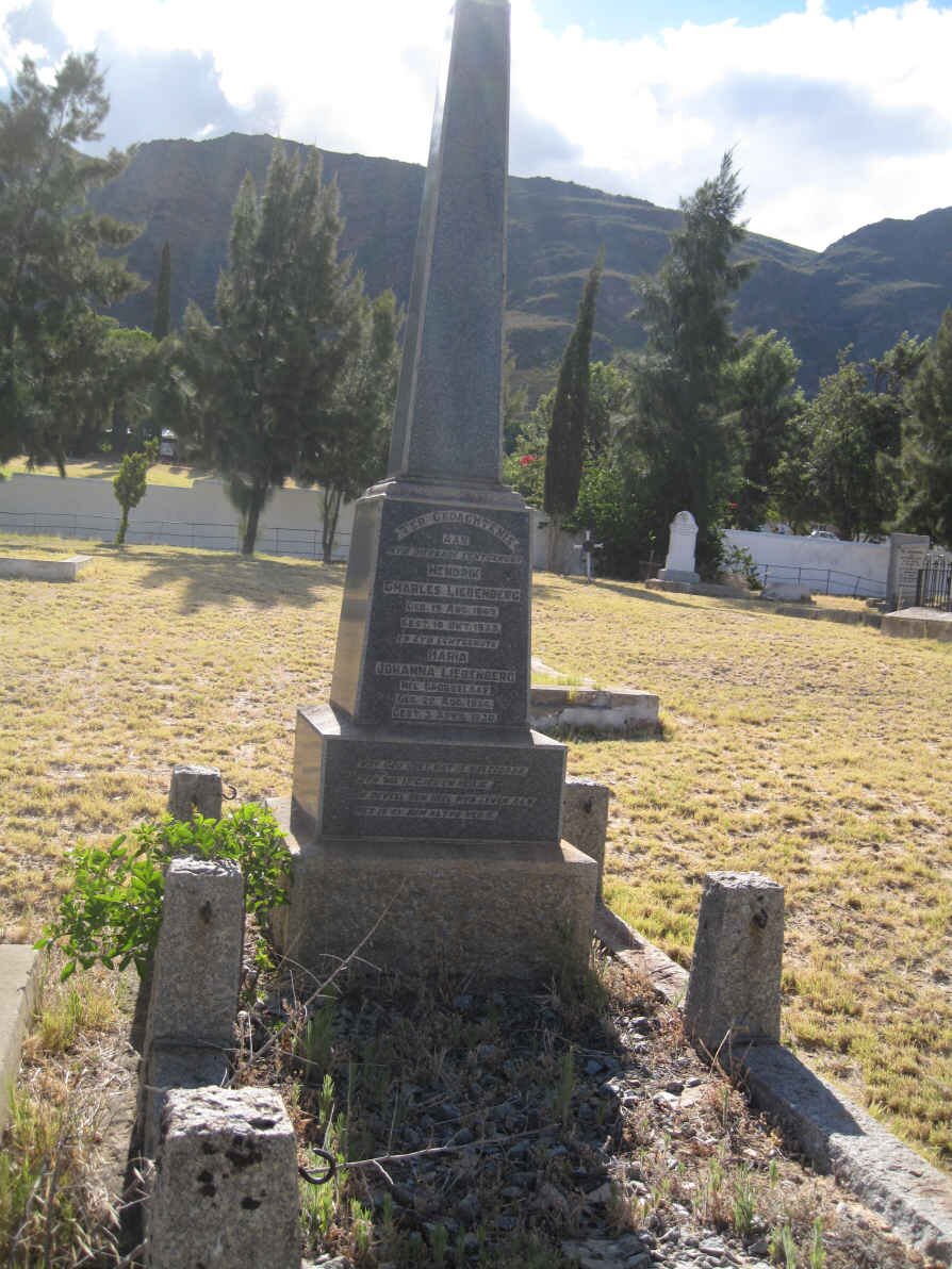 LIEBENBERG Hendrik Charles 1849-1935 &amp; Maria Johanna GROBBELAAR 1856-1938