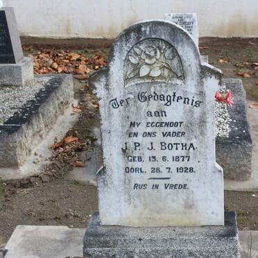 BOTHA J.P.J. 1877-1928