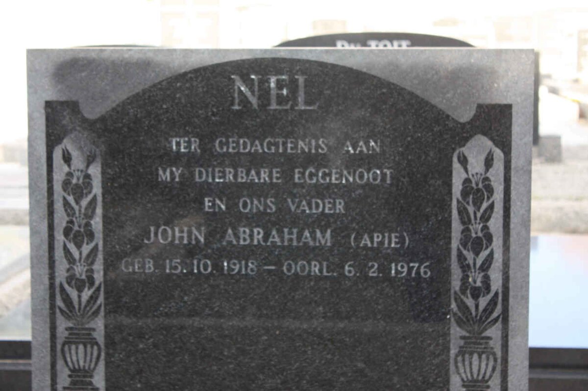 NEL John Abraham 1918-1976