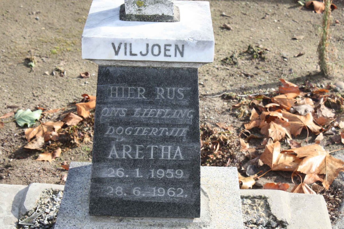 VILJOEN Aretha 1959-1962