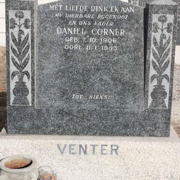 VENTER Daniel Corner 1906-1953