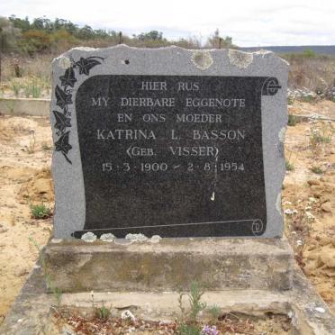BASSON Katrina L. nee VISSER 1900-1954