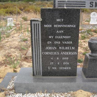 SMITH Johan Wilhelm Cornelius Anderson 1899-1978