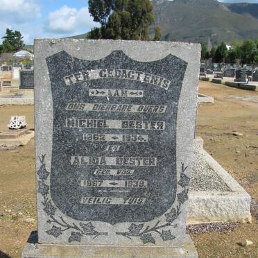 BESTER :: VOS :: BARSDORF :: VAN DER MERWE