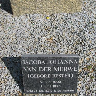 BESTER :: VOS :: BARSDORF :: VAN DER MERWE