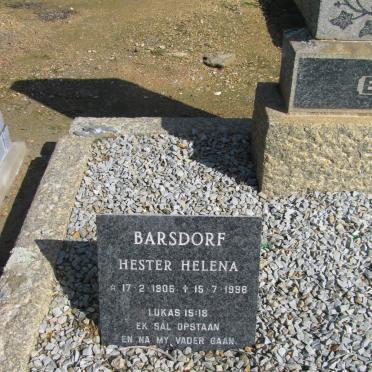 BESTER :: VOS :: BARSDORF :: VAN DER MERWE