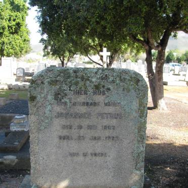 MAREE Johannes Petrus 1866-1922