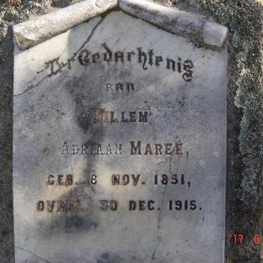 MAREE Willem Adriaan 1851-1915