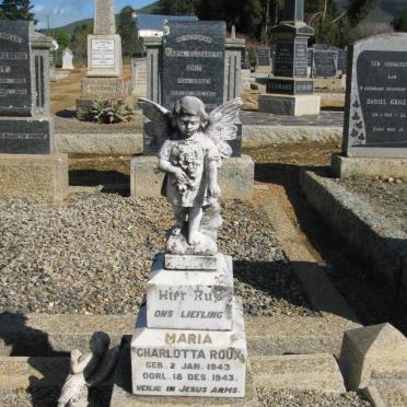 ROUX Pieter Gerhard 1899-1943 :: ROUX Maria Charlotta 1943-1943