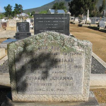 SMIT Andries Adriaan 1880-1955 &amp; Susarah Johanna SIEBRITS 1885-1966