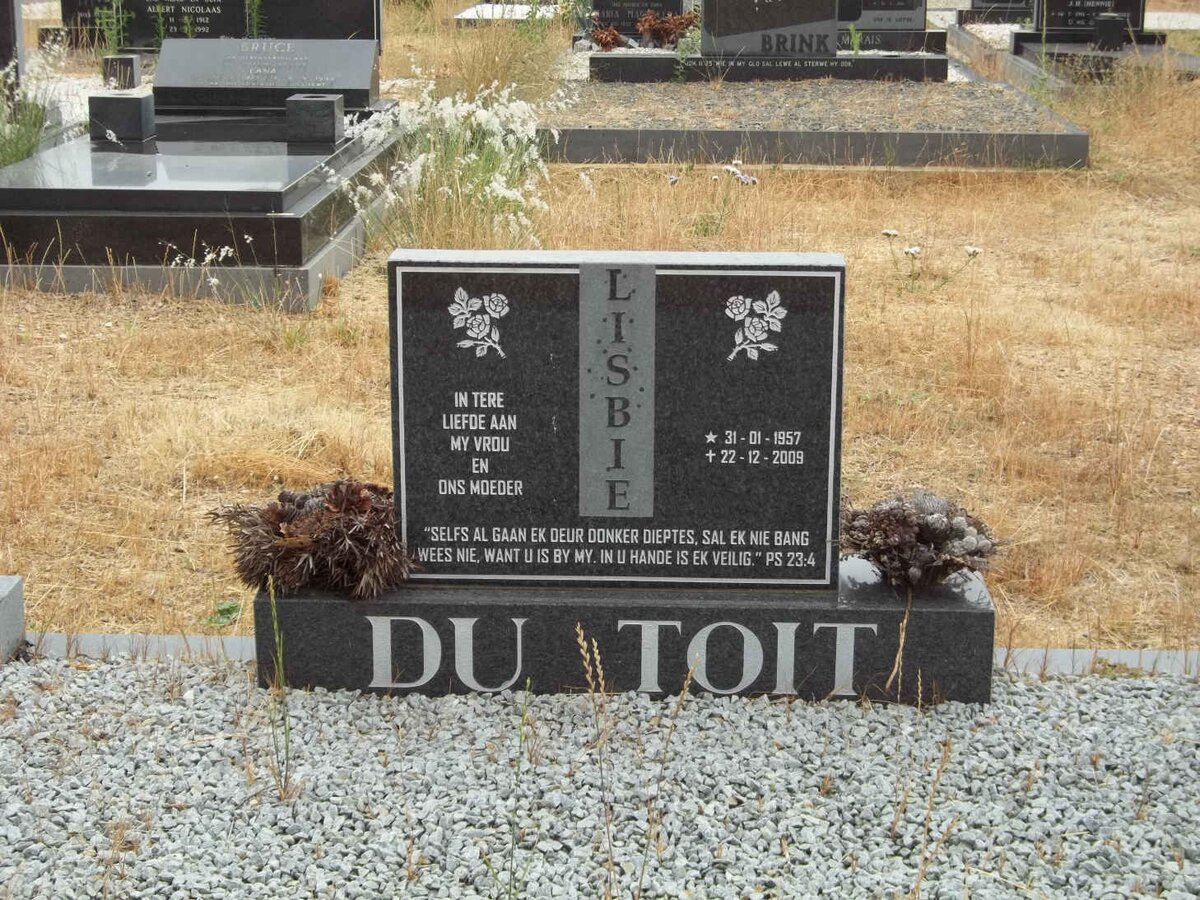 TOIT Lisbie, du 1957-2009