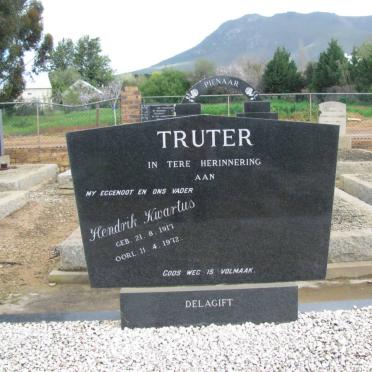 TRUTER Hendrik Kwartus 1917-1972