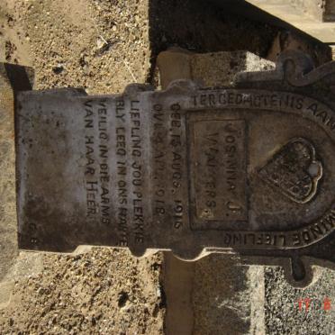 WALTERS Josinna J. 1916-1918