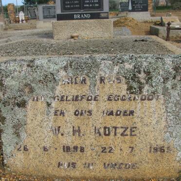 KOTZE W.H. 1898-1965