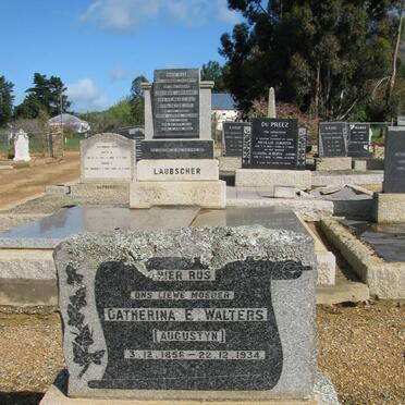 WALTERS Catherina E. nee AUGUSTYN 1856-1934