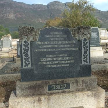 BRINK  Daniel Pieter Stephanus 1871-1950 &amp; Alletta Getruida SMUTS 1871-1949