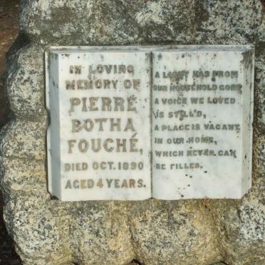 FOUCHE Pierre Botha -1890