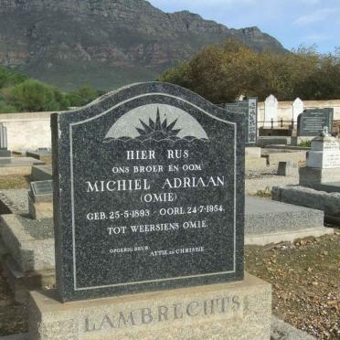 LAMBRECHTS Michiel Adriaan 1893-1954