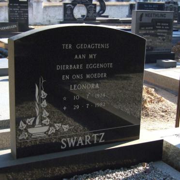 SWARTZ Leonora 1924-1982