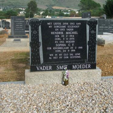 SMIT Hendrik Machiel 1914-1975 &amp; Sophia C.F. GROBBELAAR 1918-1991