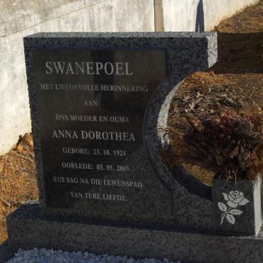 SWANEPOEL Anna Dorothea 1924-2005