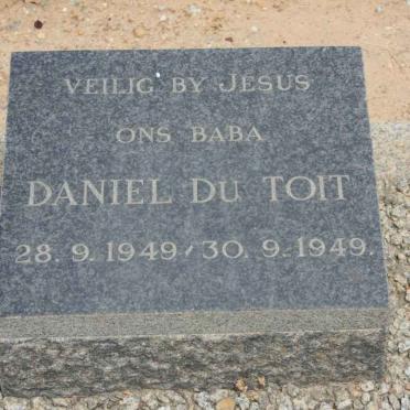 TOIT Daniel, du 1949-1949