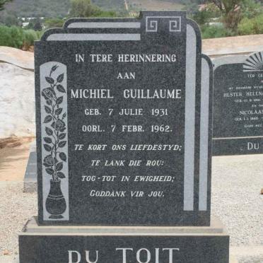 TOIT Michiel Guillaume, du 1931-1962