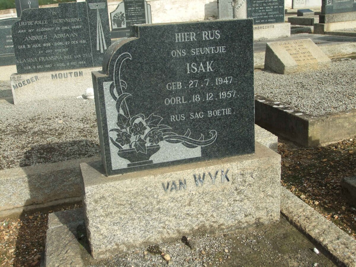 WYK Isak, van 1947-1957