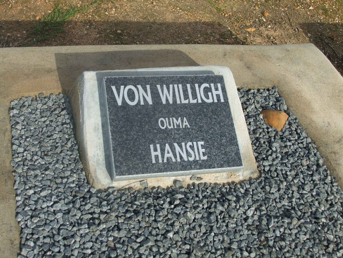 WILLIGH Hansie, von