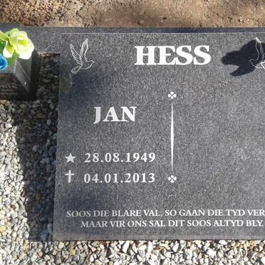 HESS Jan 1949-2013
