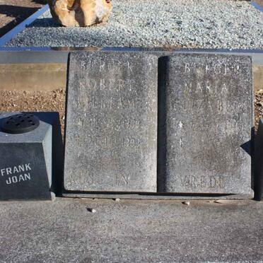 BURGER Robert William &amp; Maria Elizabeth