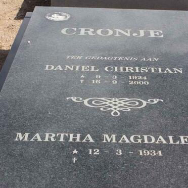 CRONJE Daniel Christian 1924-2000
