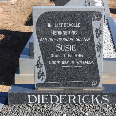 DIEDERICKS Susie -1986