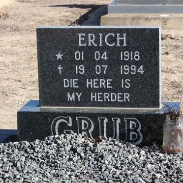 GRUB Erich 1918-1994