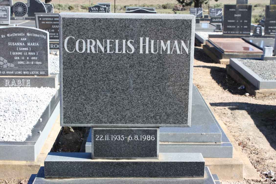 HUMAN Cornelis 1935-1986