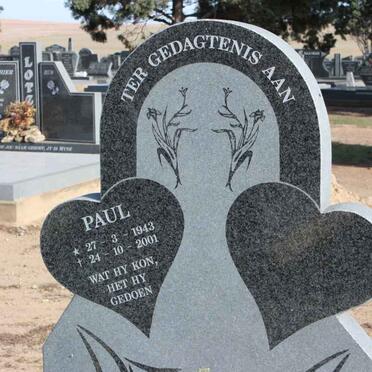 JAMES Paul 1943-2001